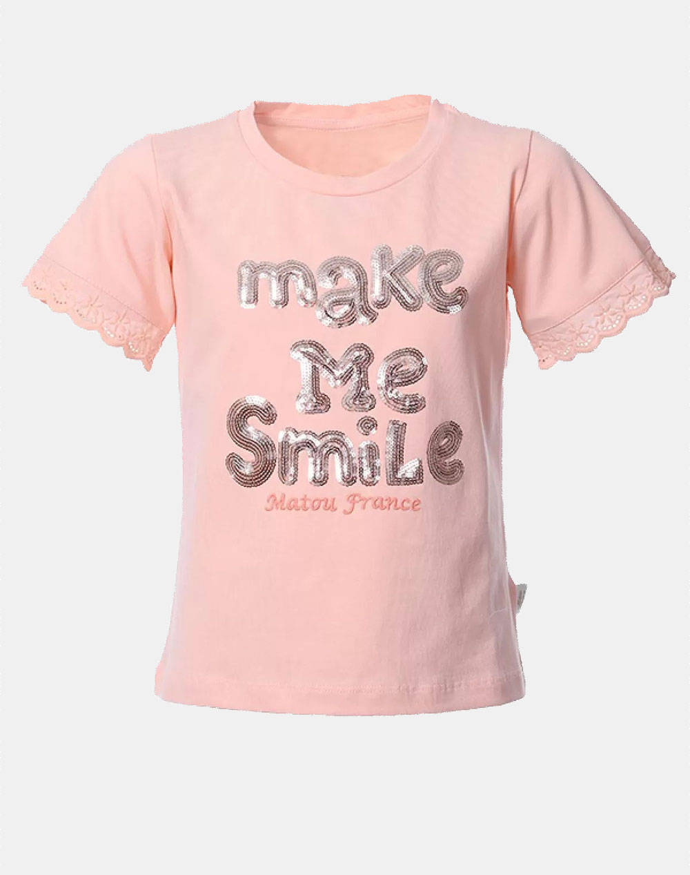 Matou Shirt Kids Girl Kids Girl Clothes Shirts Lightcoral Cotton 1S23 Mfa2420 2 6 Peach Female Shirts