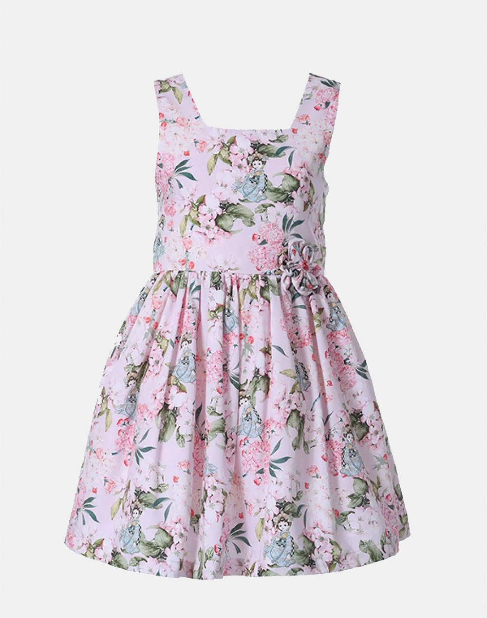 Matou Dress Kids'' Girl Kids Girl Clothes Dresses Mixed Cotton 2S23 Mf2550 Print Female Dresses