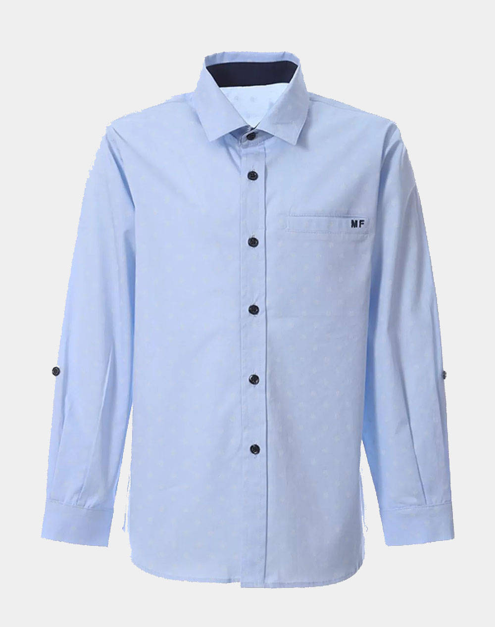 Matou Shirt Kids'' Boy Kids Boy Clothes Shirts Lightblue Cotton,Elastic 2S23 Mf1190 2 6 Lt.Blue Male Shirts Blue