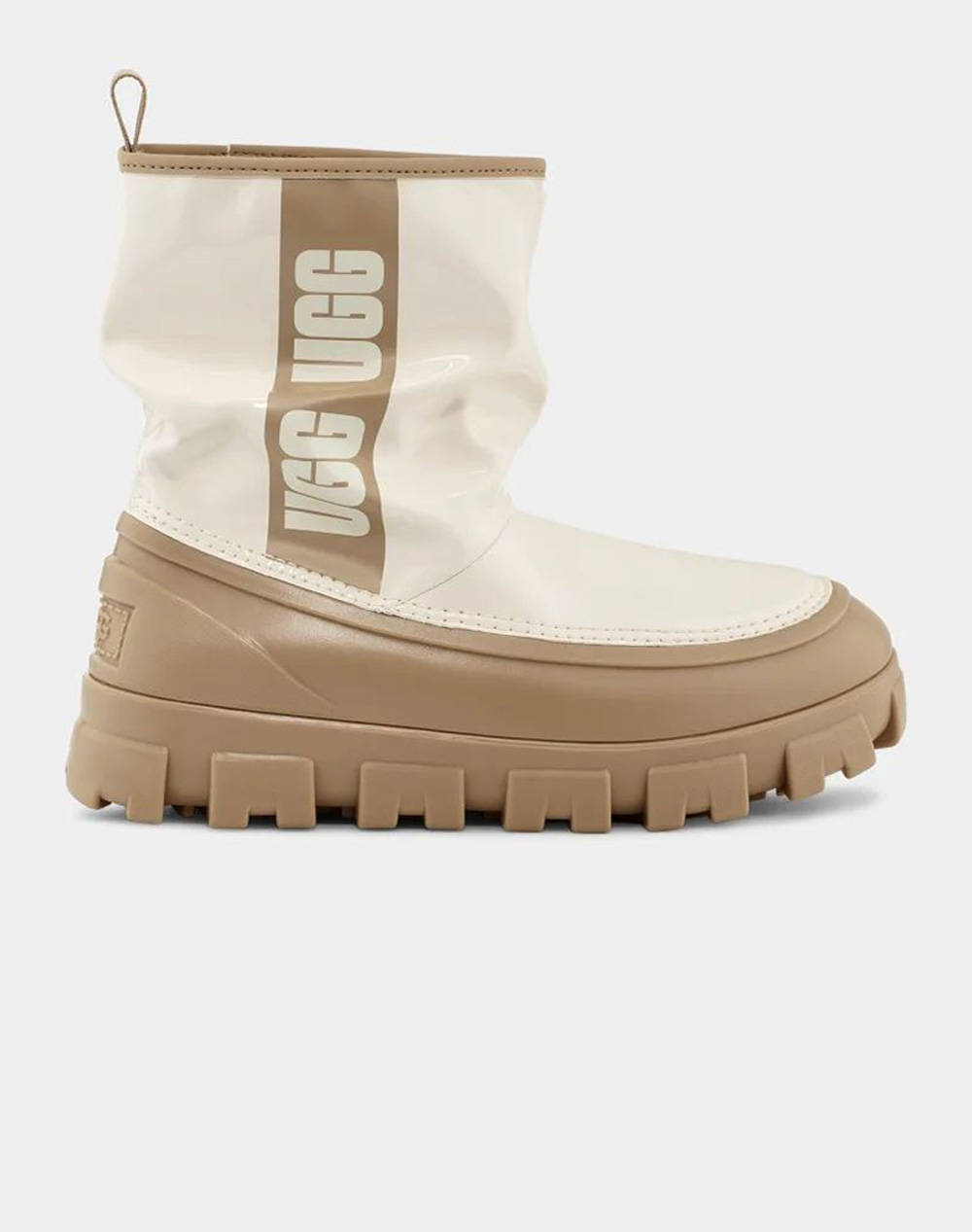 Ugg Classic Brellah Mini Γυναικα Παπουτσια Μποτες/Μποτακια Cream Μαλλισυνθετικο 1144059 M191