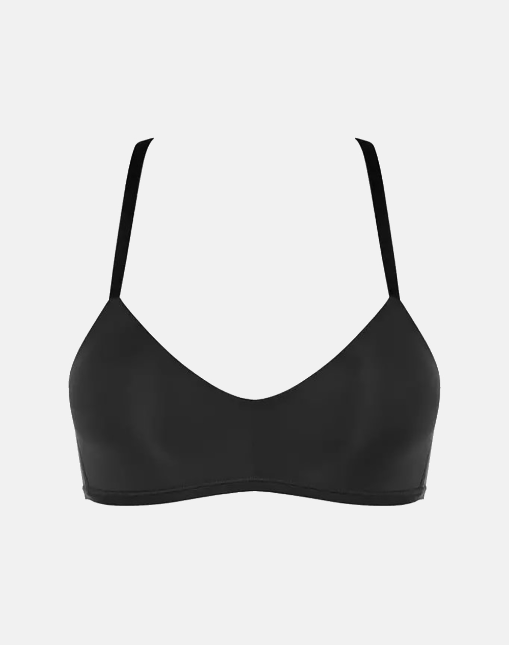 Sloggi Sloggi Soft Adapt Women Underwear Bras Black Elastic,Synthetic 10216180 0004 Female Bras Black