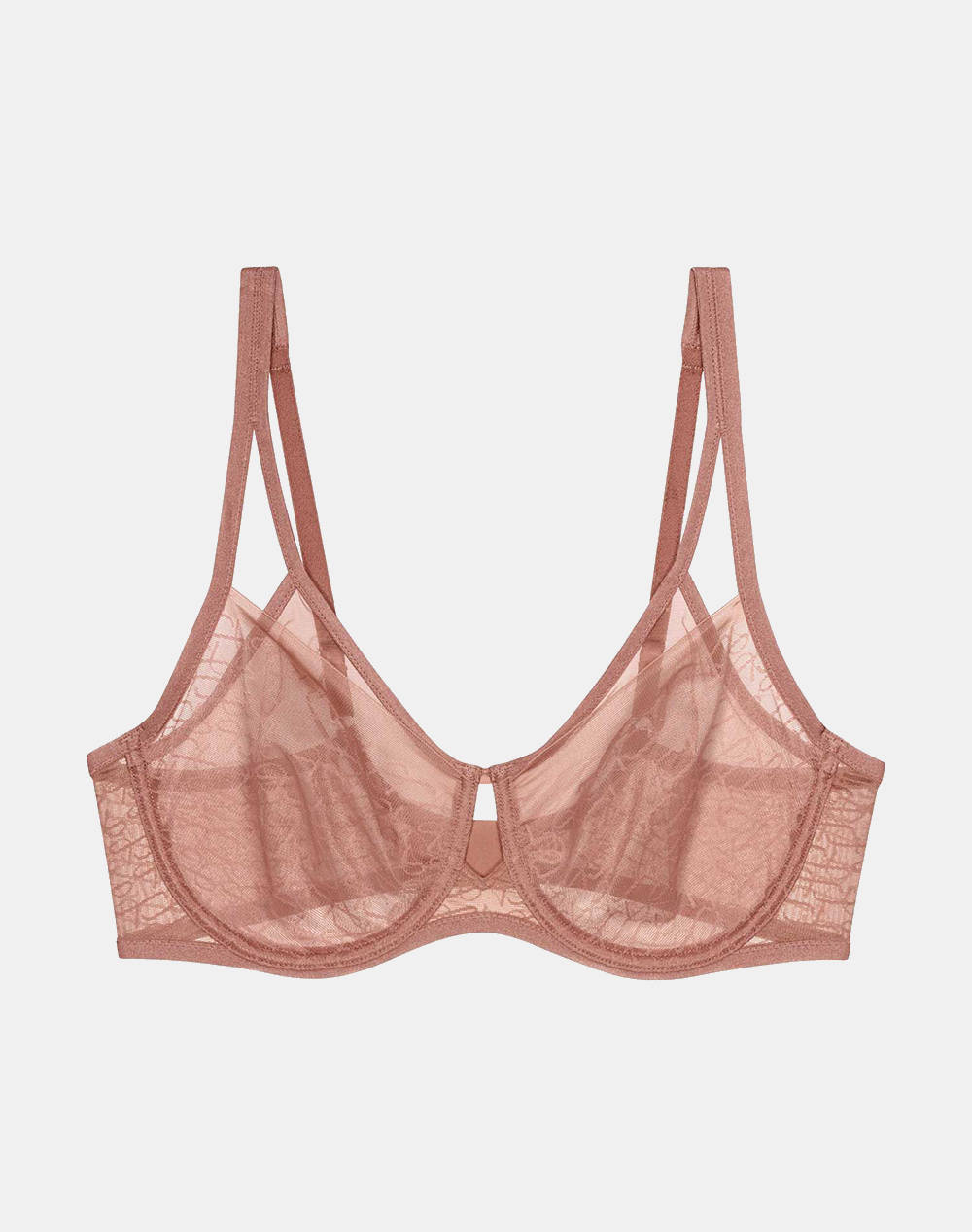 Triumph Triumph Signature Sheer W01 Ex Women Underwear Bras Tan Elastic,Synthetic 10215906 6901 Female Bras