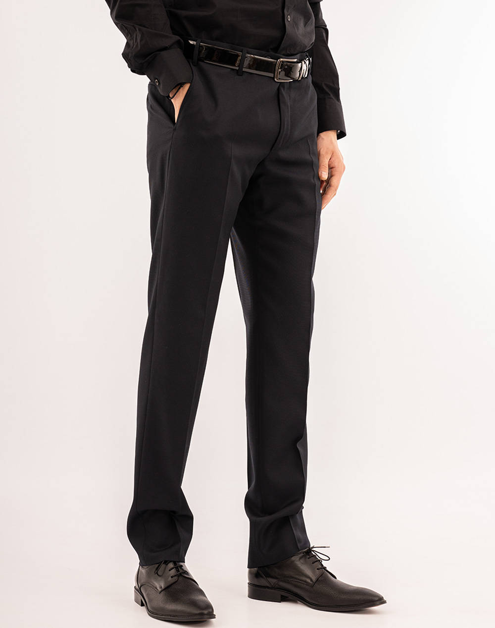 Cc Corneliani Pants Ανδρας Ρουχα Παντελονια Υφασματινα Darkblue Μαλλι 925R43 3868547 001