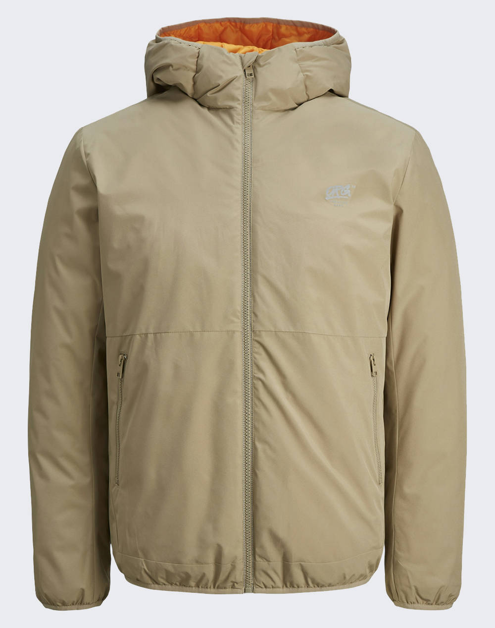Jack&Jones Jorwins Jacket Men Clothes Outerwear Jackets Sandybrown Synthetic 12238862 Coriander Male Jackets Brown