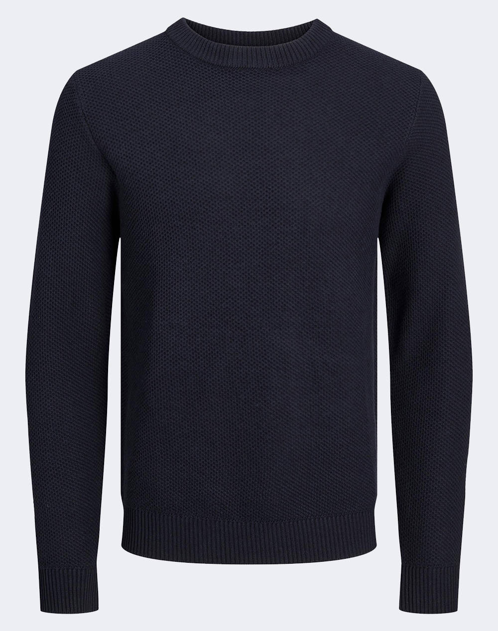Jack&Jones Jorbrody Knit Crew Neck Bf Men Clothes T Shirts & Sweatshirts Knits Darkblue Cotton,Synthetic 12246611 Total Eclipse Male Knits Blue