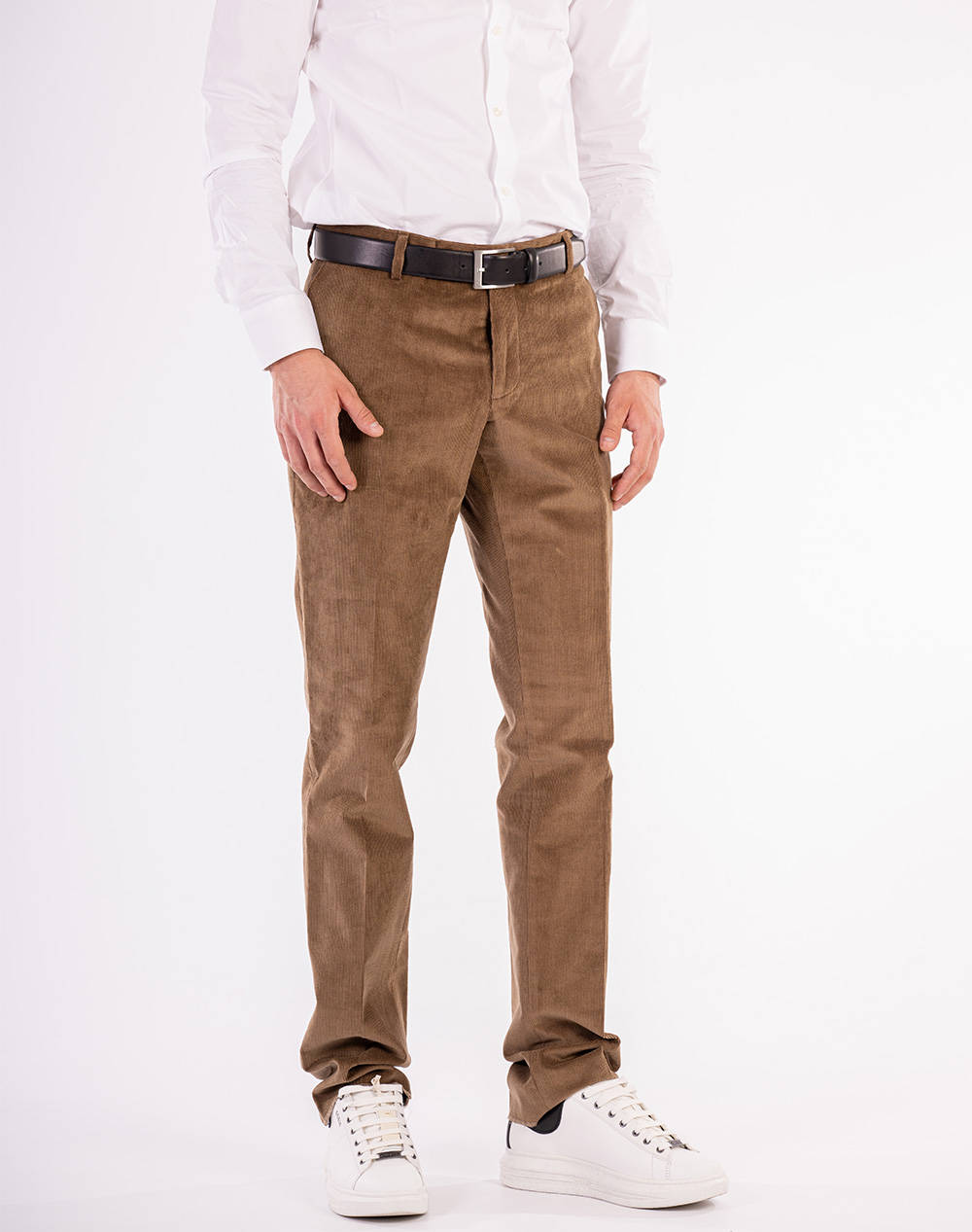 Lexton Chino Pants Ανδρας Ρουχα Παντελονια Chinos Camel Βαμβακιμε Ελασταν 09.32.Co Camel