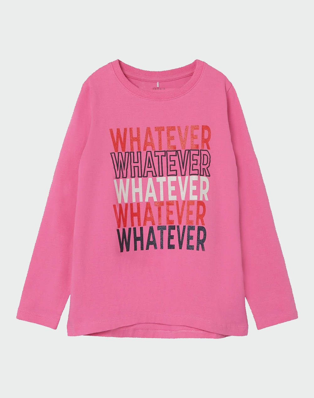 Name It Nkflalle Top Box Kids Girl Clothes Shirts Pink Cotton 13220478 Pink Cosmos Female Shirts