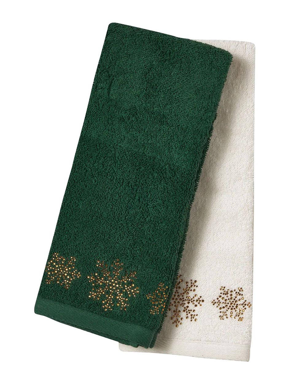 Das 0705 Christmas Coat Set 2Pcs (Dimensions: 40 X 60 Cm) Home Kitchen Towels One Color Cotton 527040600705 Towels