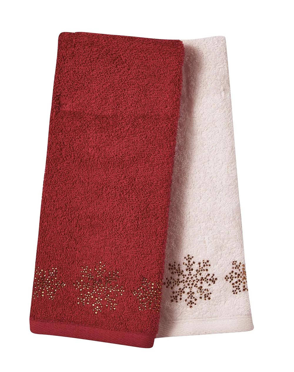 Das 0704 Christmas Coat Set 2Pcs (Dimensions: 40 X 60 Cm) Home Kitchen Towels One Color Cotton 527040600704 Towels