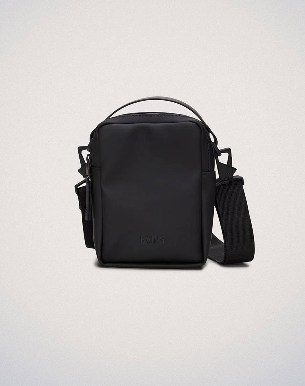 Rains Reporter Box Bag W3 (Dimensions: 17 X 13 X 5.5 Cm) Women Accessories Bags Black Imitation Leather 14920 01 Bags Black