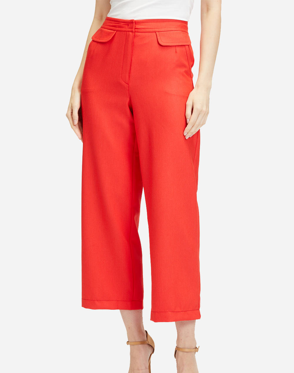 Betty Barclay Hose Lang Women Clothes Trousers Fabric Trousers Orangered Viscose,Elastic,Synthetic 6878/2411 4056 Female Fabric Trousers