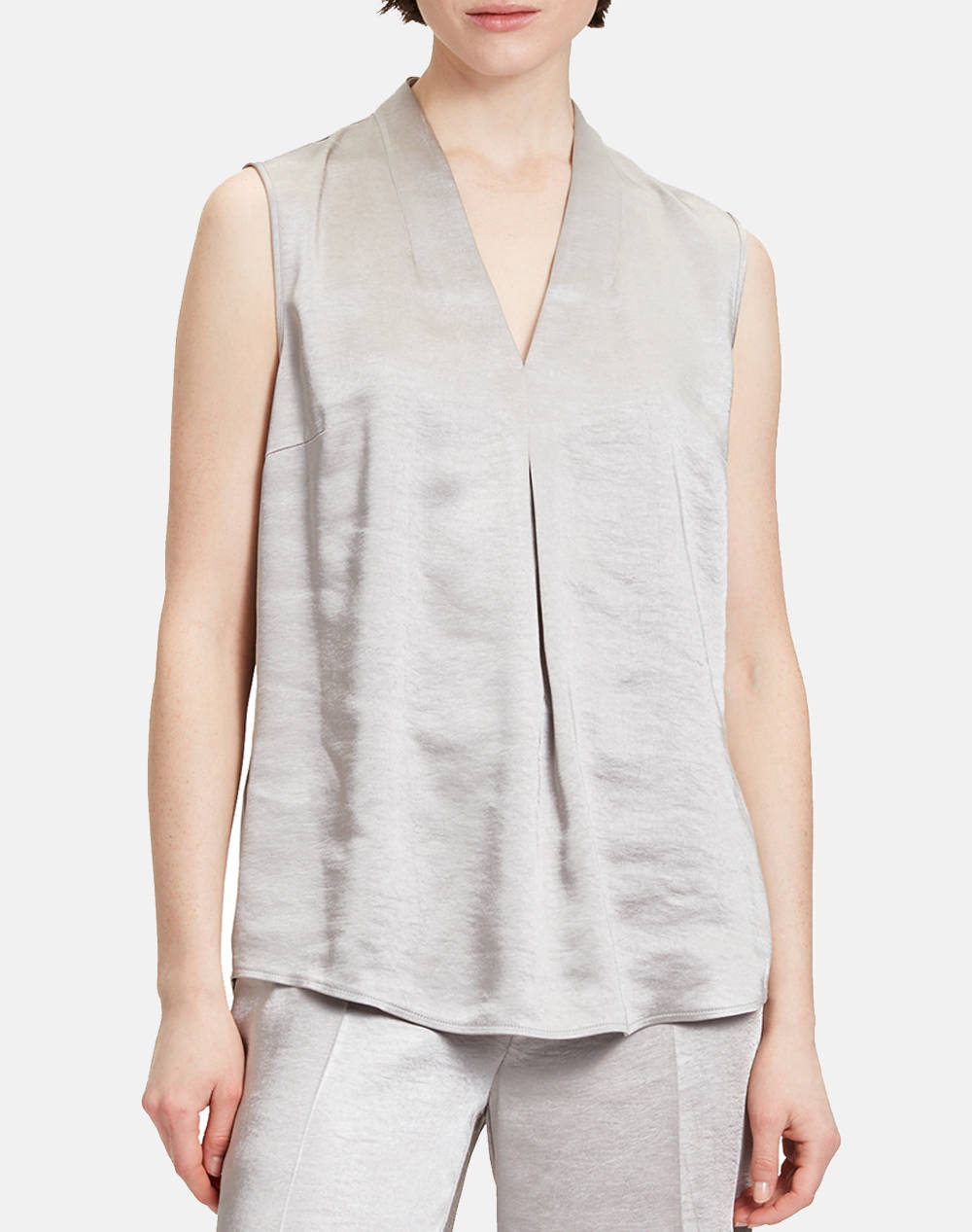 Betty Barclay Bluse Women Clothes Tops Tops/Bodies Lightgray Synthetic 8678/2525 9008 Female Tops/Bodies