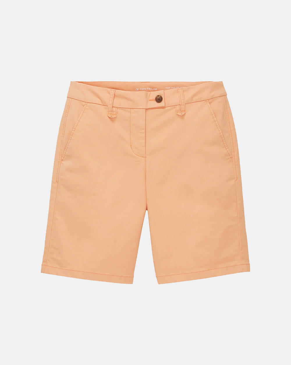 Tom Tailor Chino Bermuda Παντελονι Γυναικειο Γυναικα Ρουχα Σορτς / Βερμουδες Βερμουδες Coral Βαμβακι,Υφασμα 10406940 34891 - Koolfly