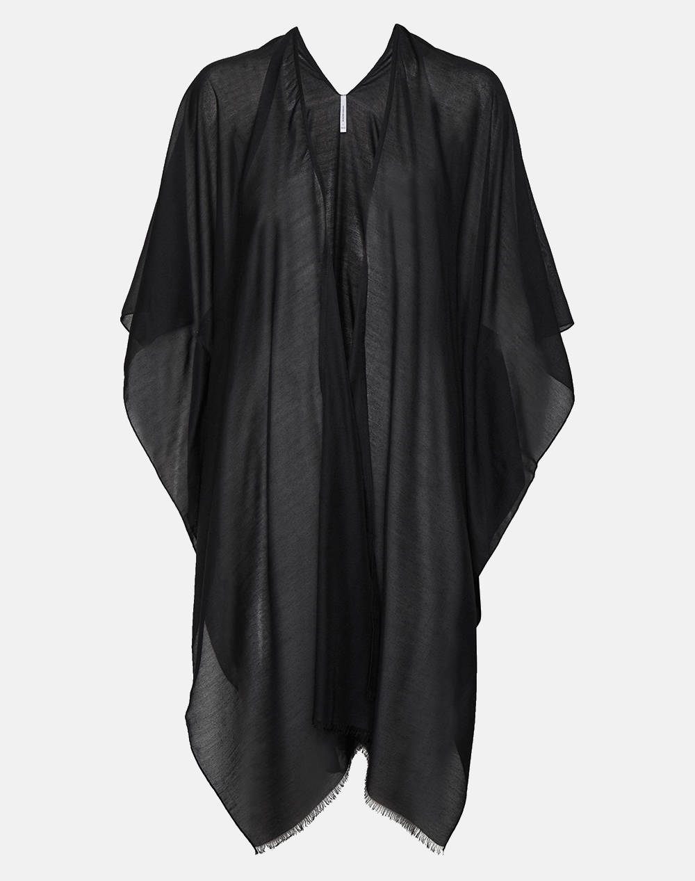 Vero Moda Vmlena Poncho Women Accessories Caftans Black Synthetic 10202331 Black Female Caftans Black