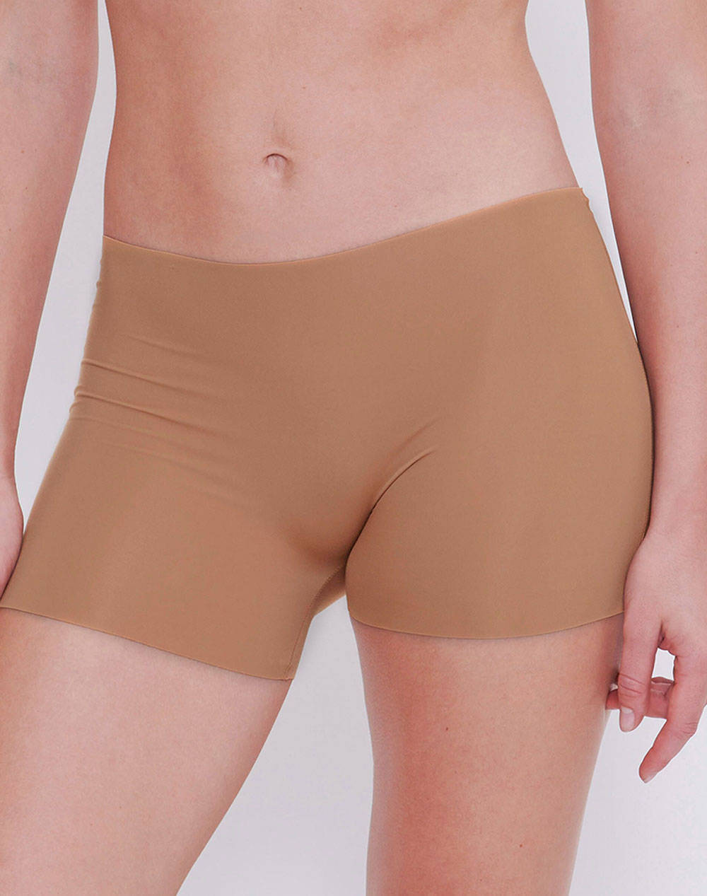 Sloggi Sloggi Zero Feel 2.0 Cyclist Women Umderwear Briefs Boxer Briefs Sandybrown Elastic,Synthetic 10217741 00Cm Female Boxer Briefs Brown