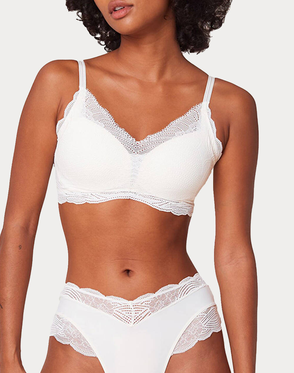 Triumph Triumph Lift Smart P Ex Women Underwear Bras White Elastic,Synthetic 10215939 1595 Female Bras