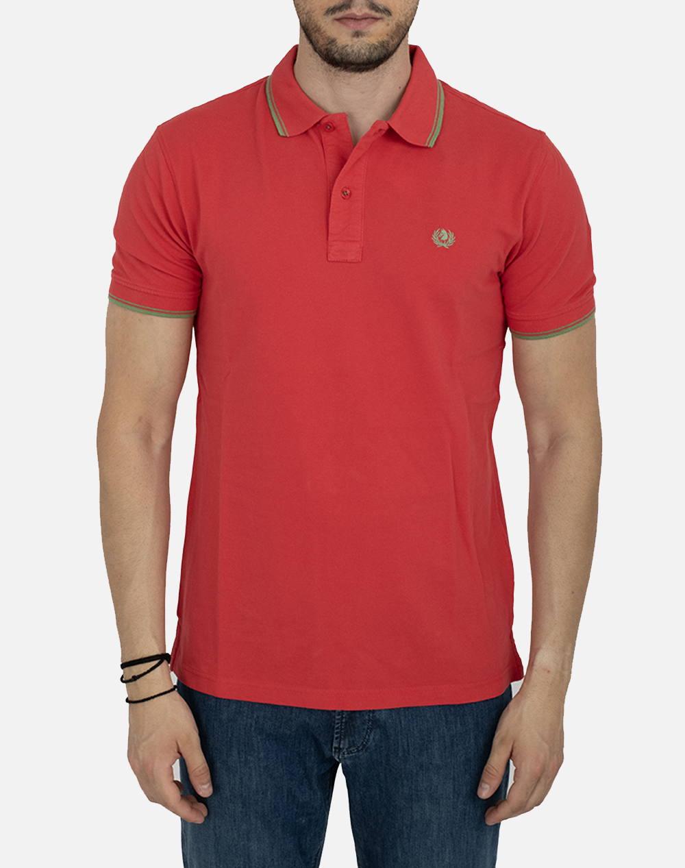 Ascott Μπλουζα Polo Ανδρας Ρουχα Μπλουζες Polo Red Βαμβακι 15788360 23