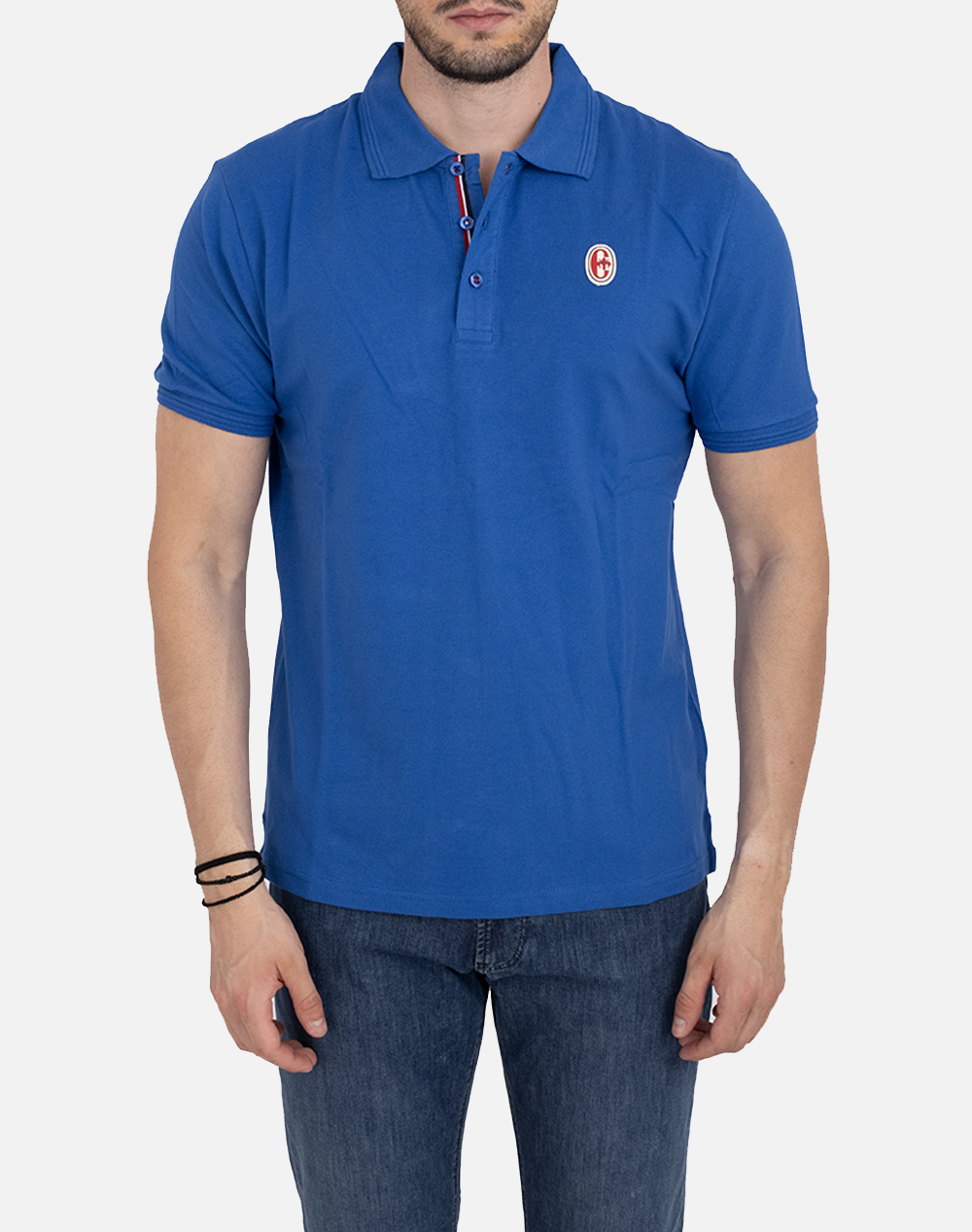 Conte Of Florence Polo Tarawa Men Clothes T Shirts & Sweatshirts Polo Blue Cotton,Elastic 6552006U 165 Male Polo Blue
