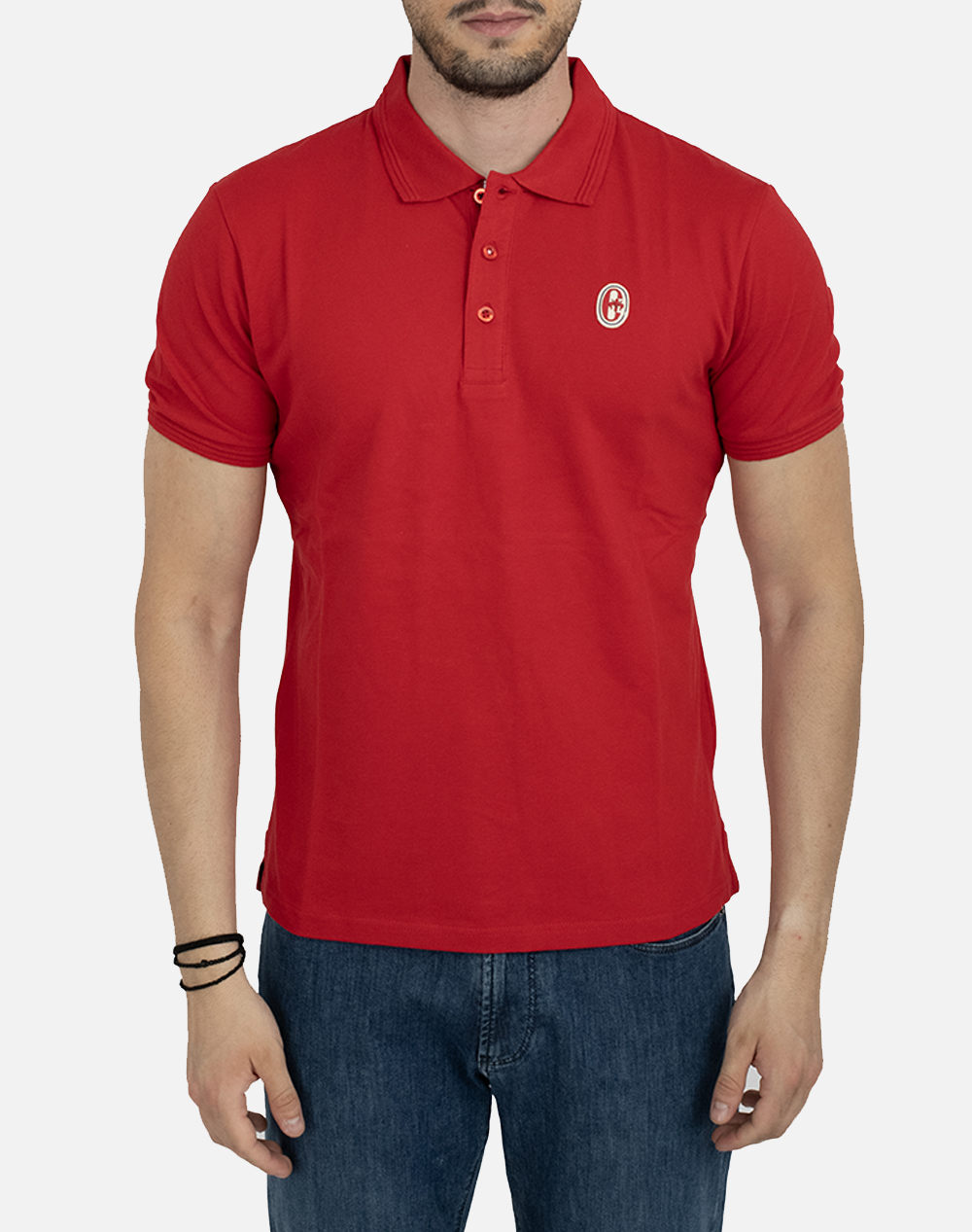 Conte Of Florence Polo Tarawa Men Clothes T Shirts & Sweatshirts Polo Red Cotton,Elastic 6552006U 3 Male Polo