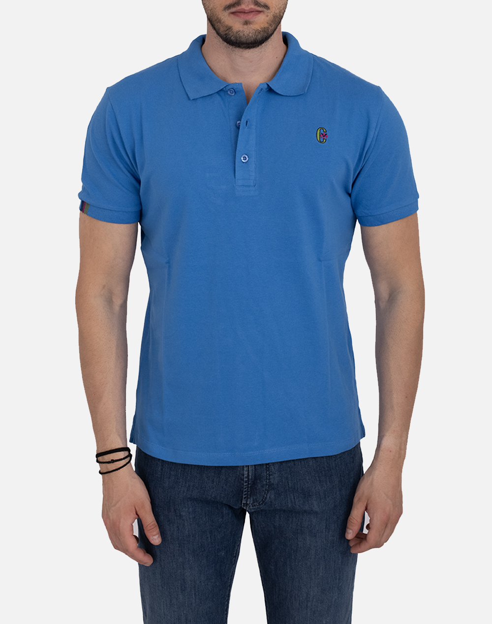 Conte Of Florence Polo Valletta Ανδρας Ρουχα Μπλουζες Polo Blue Βαμβακιμε Ελασταν 6552018U 16