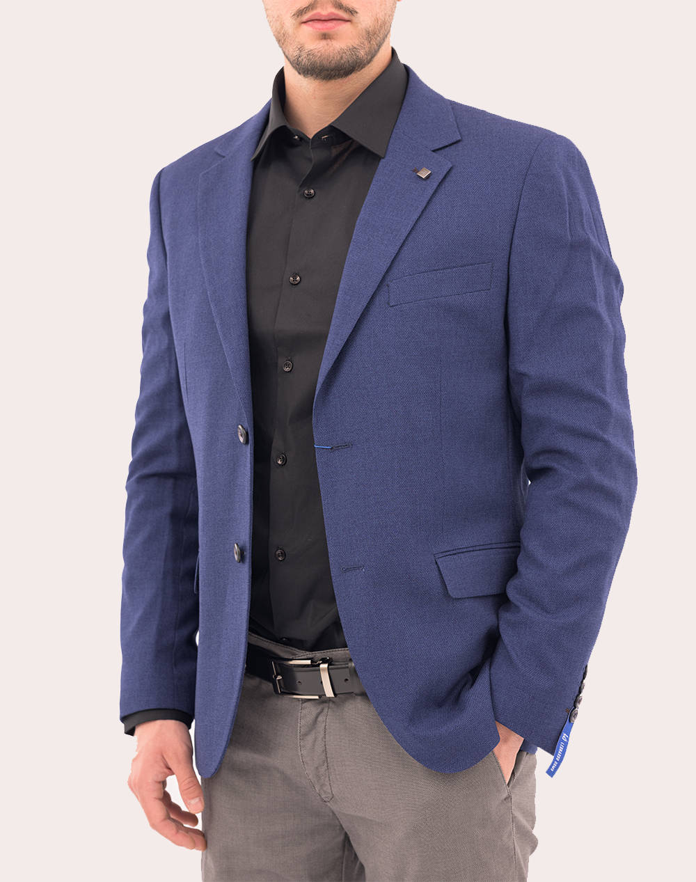 Leonardo Σακακι Ανδρας Ρουχα Πανωφορια Σακακια Navyblue Βισκοζμαλλισυνθετικο Lu090130079 17