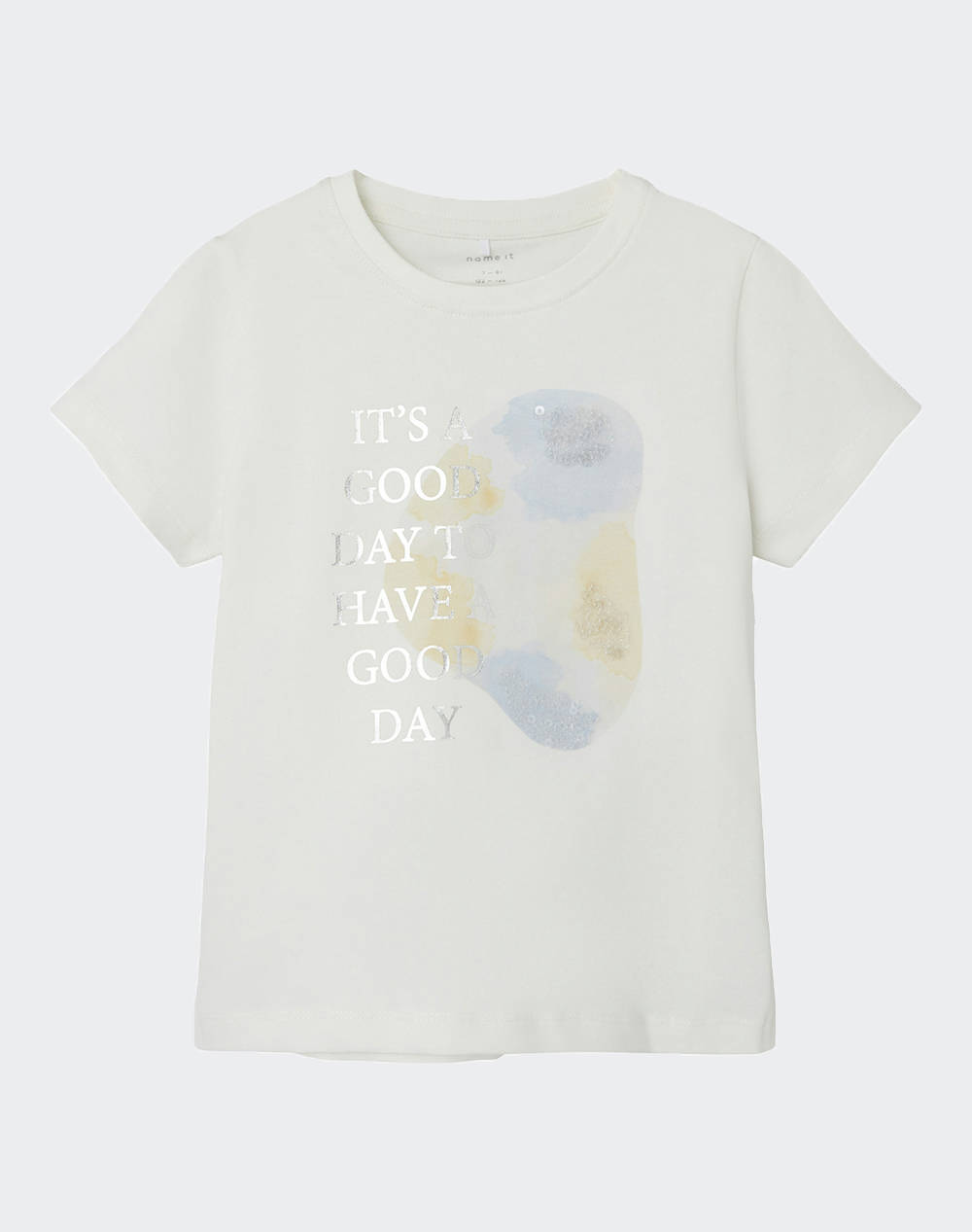 Name It Nkfbesanne Ss Top Box Kids Girl Clothes Shirts Ecru Cotton 13226170 Jet Streameaster Egg Female Shirts