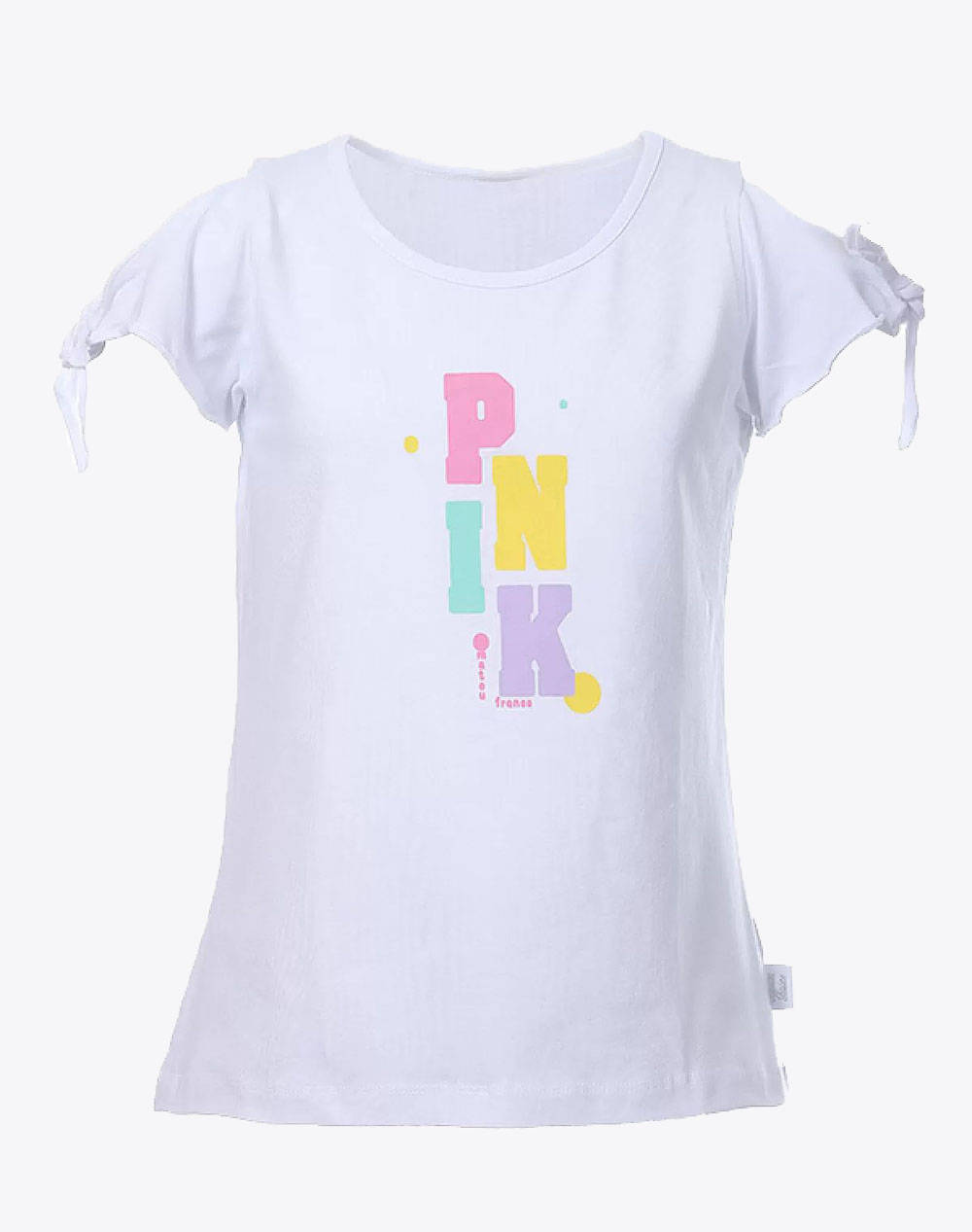 Matou Kids Girls T Shirt Kids Girl Clothes Baby White Cotton,Elastic 1S24 Mfa2460A White Female Baby