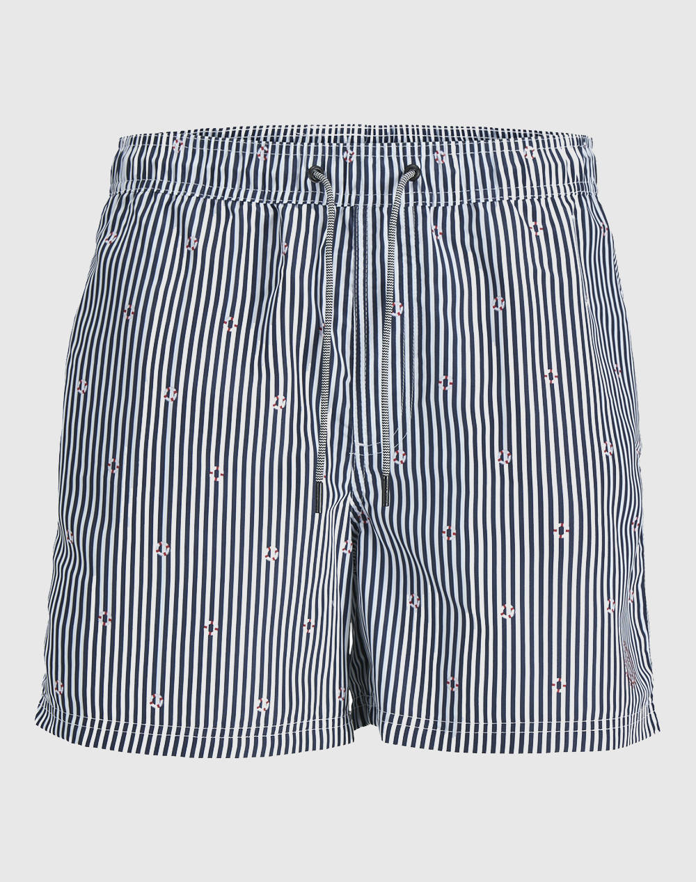 Jack&Jones Jpstfiji Jjswim Small Stripes Ly Jnr Kids Boy Underwear Swimwear Navyblue Synthetic 12254280 Navy Blazer Male Swimwear Blue