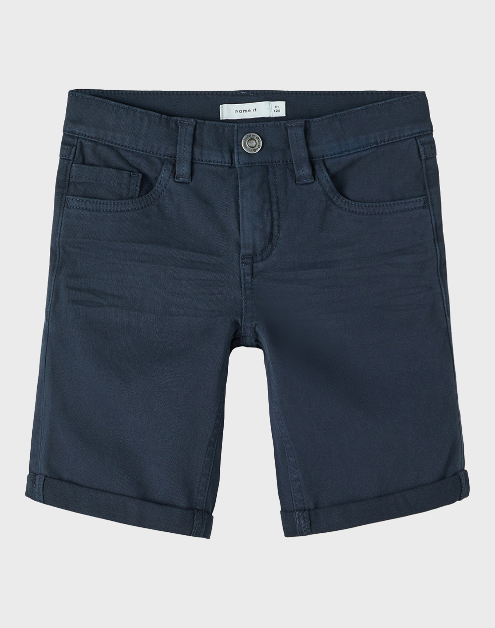 Name It Nkmsofus Twiisak Long Short Tb Kids Boy Clothes Shorts/Bermudas Darkblue Cotton,Elastic 13213214 Dark Sapphire Male Shorts/Bermudas Blue