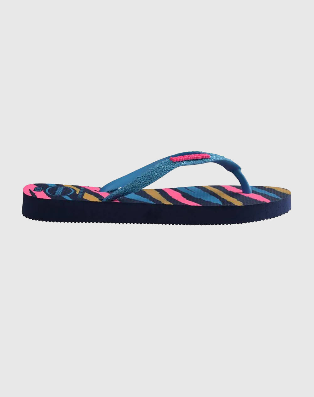 Havaianas Hav. Kids Slim Glitter Trendy Kids Girl Footwear Flip Flops Navyblue Synthetic 4146976........... 1327 Female Flip Flops Blue