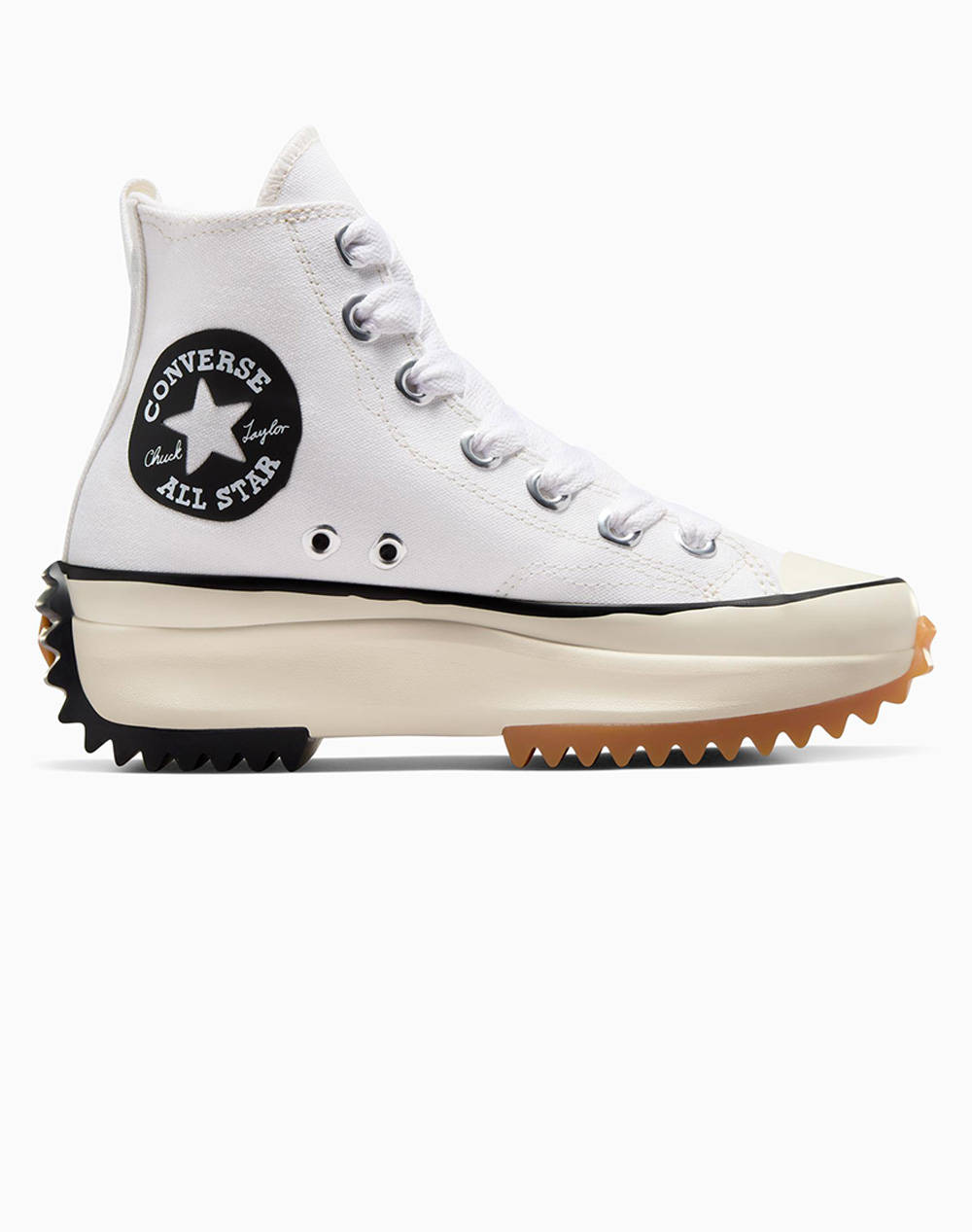 Converse Run Star Hike Platform Sketch Women Footwear Sneakers White Fabric A10422C 102 Sneakers