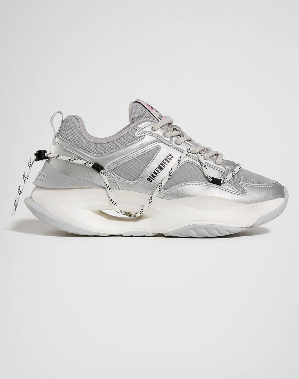 Bikkembergs Sneak Hole W Παπουτσι Γυναικειο Γυναικα Παπουτσια Sneakers Gray Συνθετικουφασμα 25008Cp C25008Cp