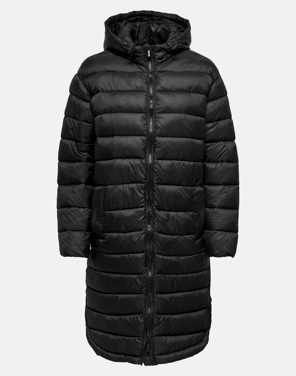 Only Onlmelody Oversize Quilt Coat Cc Otw Women Clothes Outerwear Outerwear Jackets Black Synthetic 15300258 Black Female Jackets Black