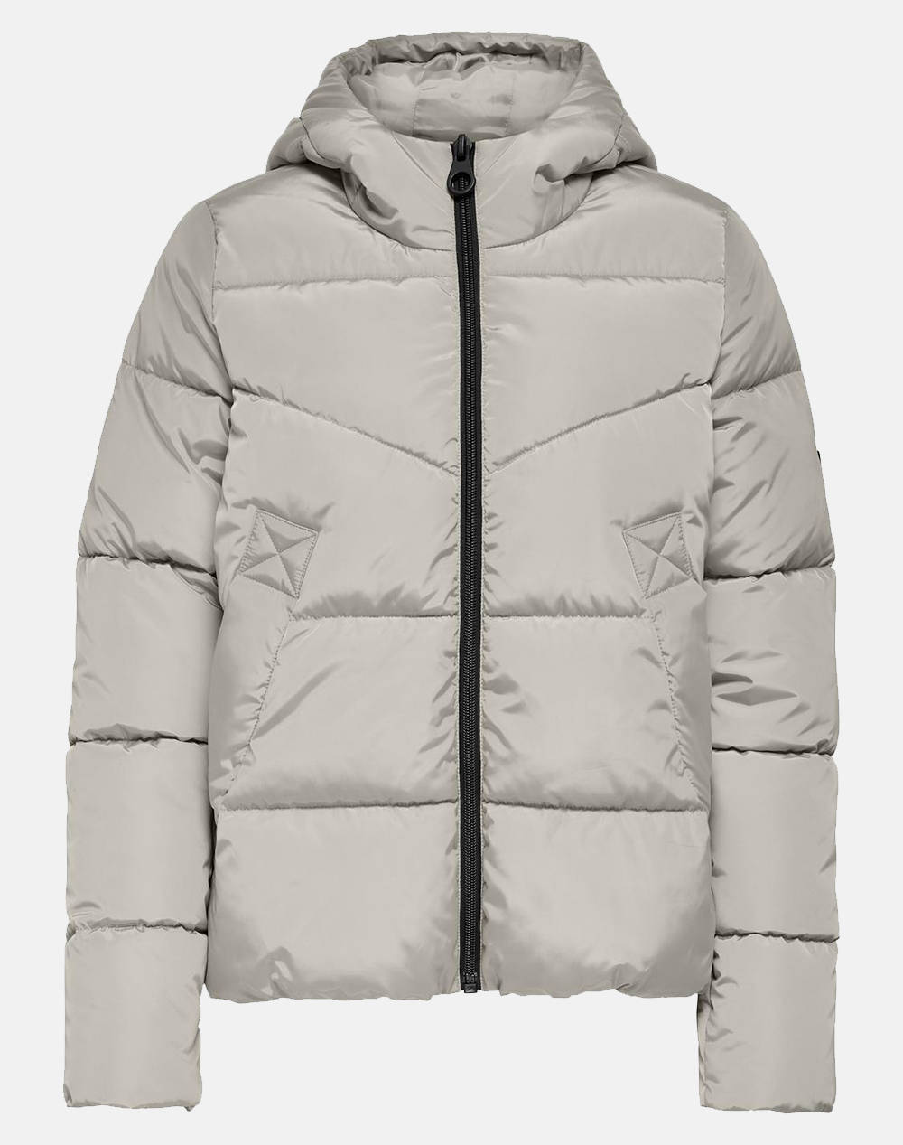 Only Onlnewamanda Short Jacket Cc Otw Women Clothes Outerwear Outerwear Jackets Biege Synthetic 15300257 Pumice Stone Female Jackets Biege