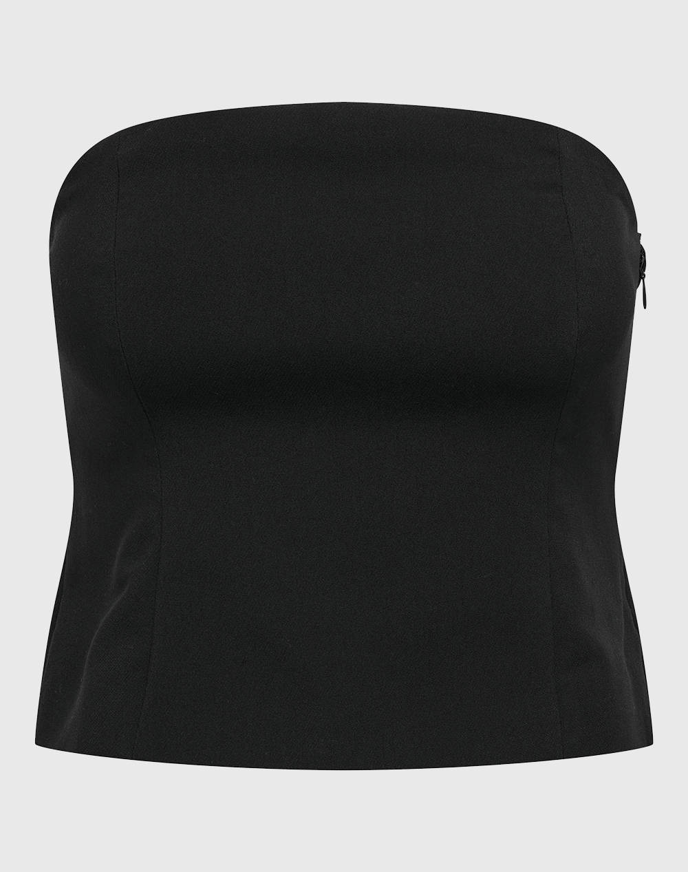 Only Onlraven Life Tube Top Cc Tlr Women Clothes Tops Tops/Bodies Black Viscose,Elastic,Synthetic 15324647 Black Female Tops/Bodies Black