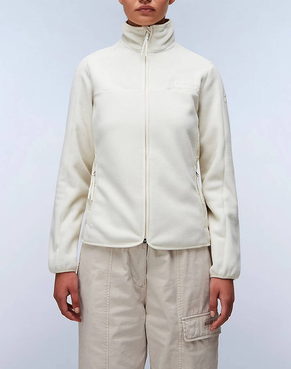 Napapijri Yupik W 2.0 1 Women Clothes Tops Sweatshirts Biege Synthetic Np0A4I55 Npn1J Female Sweatshirts Biege