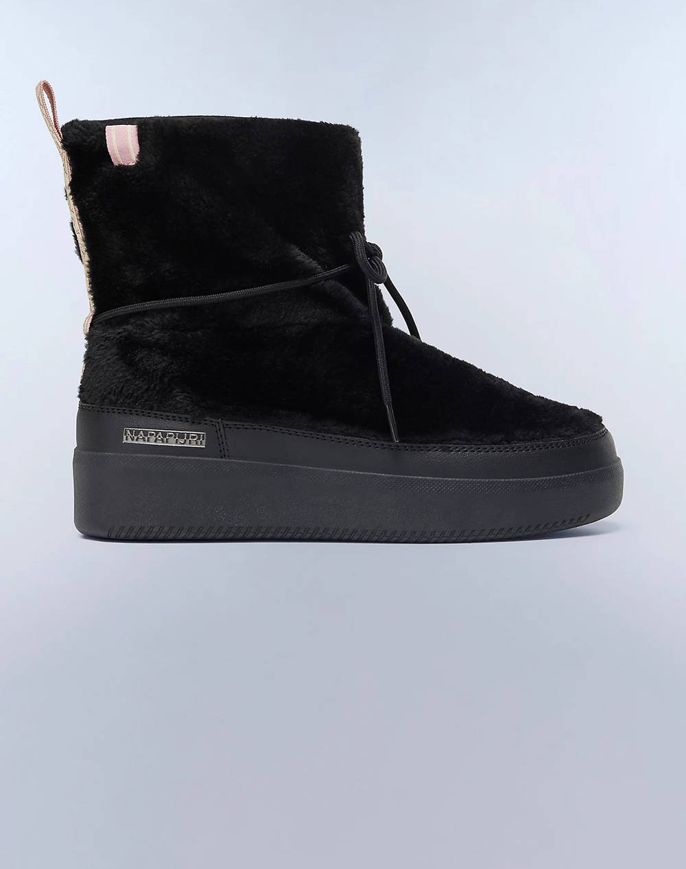 Napapijri F4Jade02/Fur Women Footwear Boots/Booties Black Synthetic,Fabric Np0A4Iki Np041 Female Boots/Booties Black