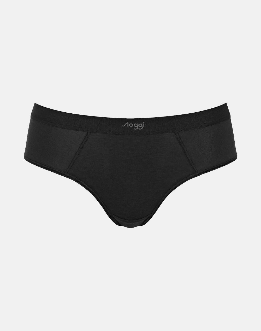 Sloggi Sloggi Ever Ease Hipster Women Underwear Briefs Briefs Black Cotton,Elastic 10219600 0004 Female Briefs Black