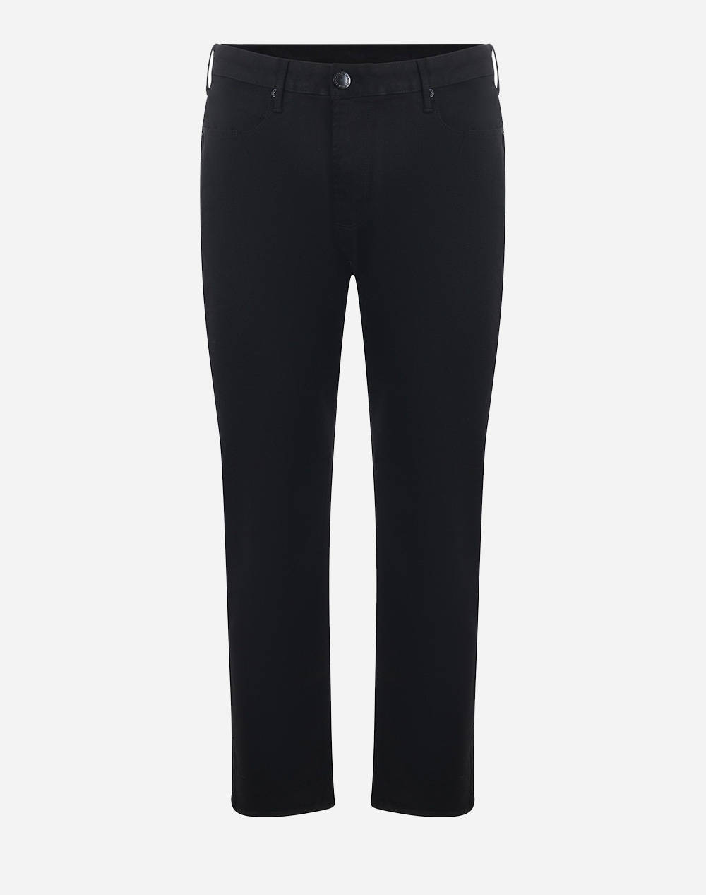 Emporio Armani 5 Tasche Men Clothes Trousers Jeans Denimblack Cotton,Elastic 8N1J061Dhdz 0005 Male Jeans Black