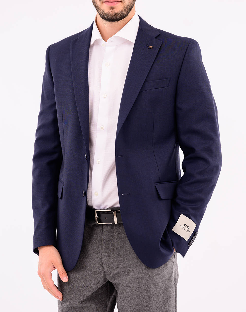 Corneliani Jacket Ανδρας Ρουχα Πανωφορια Σακακια Navyblue Μαλλιυφασμα 946Z2Z 9467307 001