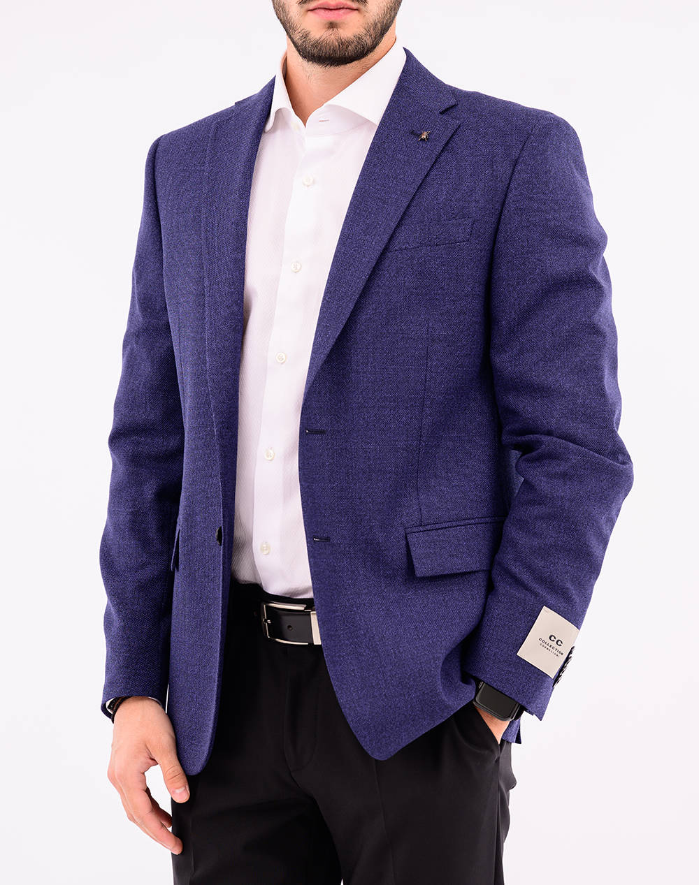 Corneliani Jacket Ανδρας Ρουχα Πανωφορια Σακακια Rafblue Μαλλι 946Z2Z 9468475 003