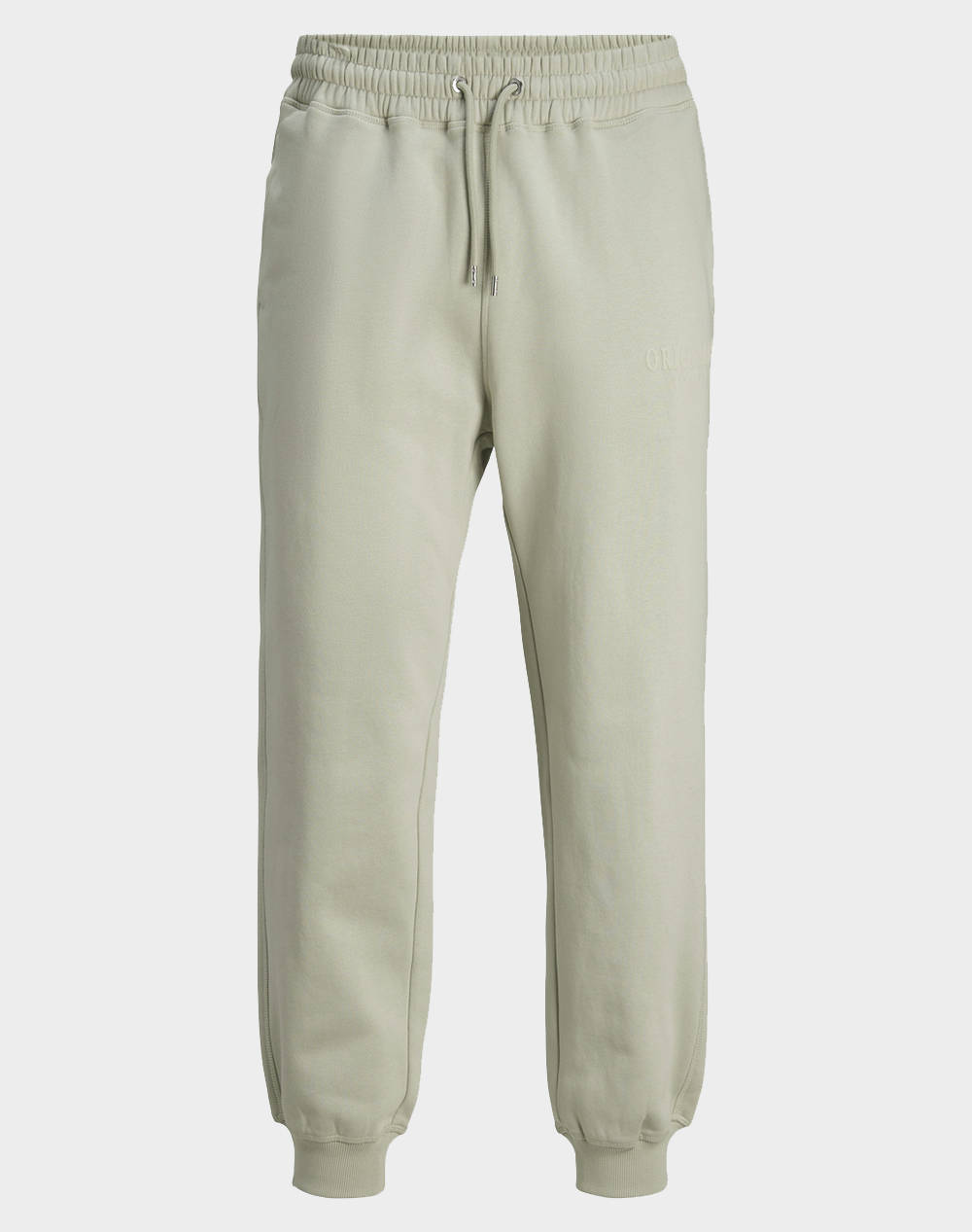 Jack&Jones Jpstkane Jjfrederiksberg Sweatpants Gms Men Clothes Trousers Sweat Pants Lightgray Cotton,Synthetic 12263023 Mineral Gray Male Sweat Pants