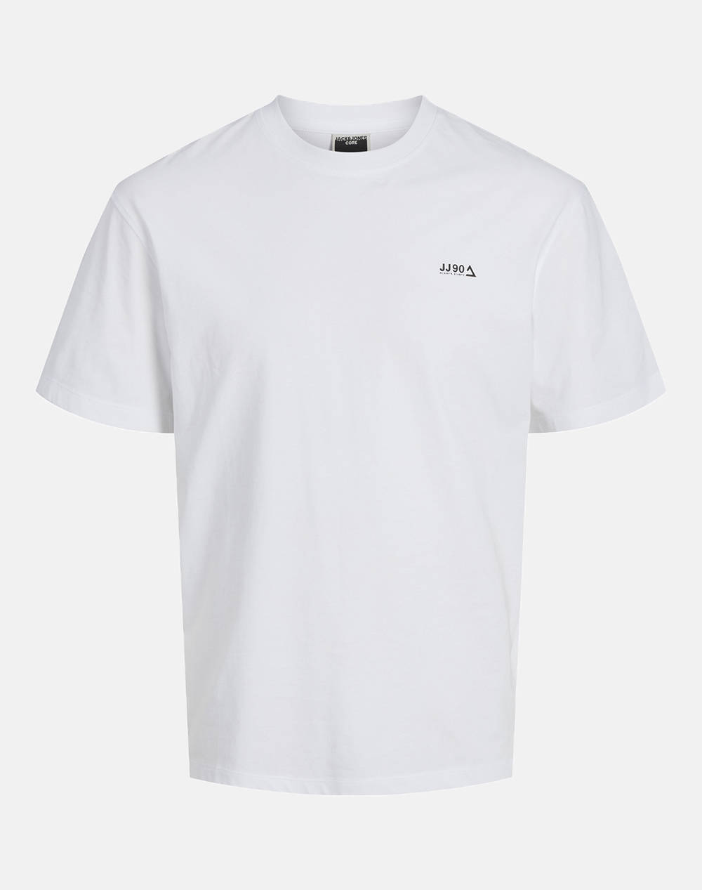 Jack&Jones Jcocloud Tee Ss Crew Neck Men Clothes T Shirts & Sweatshirts T Shirts White Cotton 12263300 White Male T-Shirts