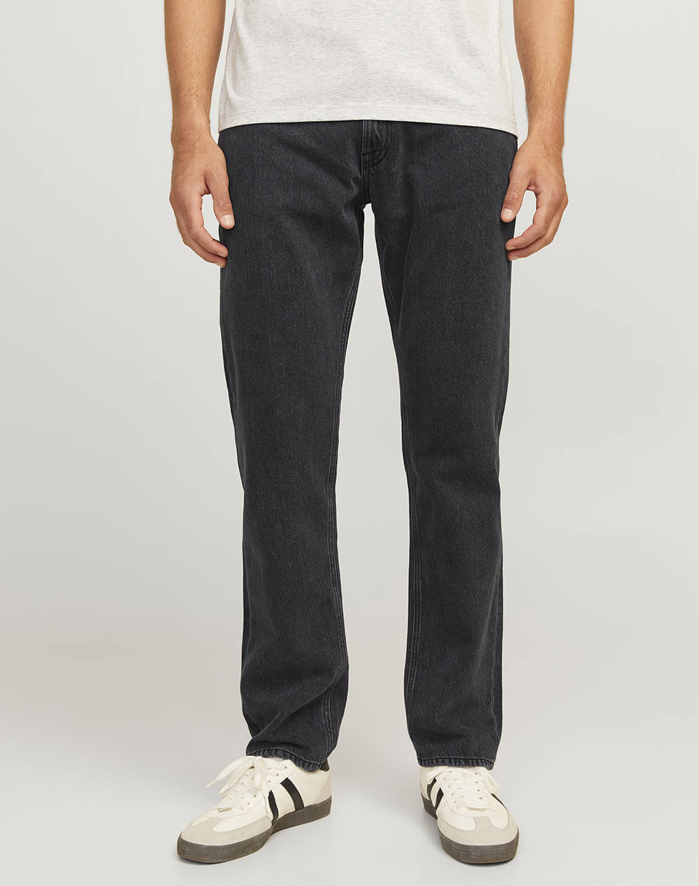 Jjrebel Jrebryan Jjcraft Mf 634 Men Clothes Trousers Jeans Denimgray Cotton 12263624 Grey Denim Male Jeans