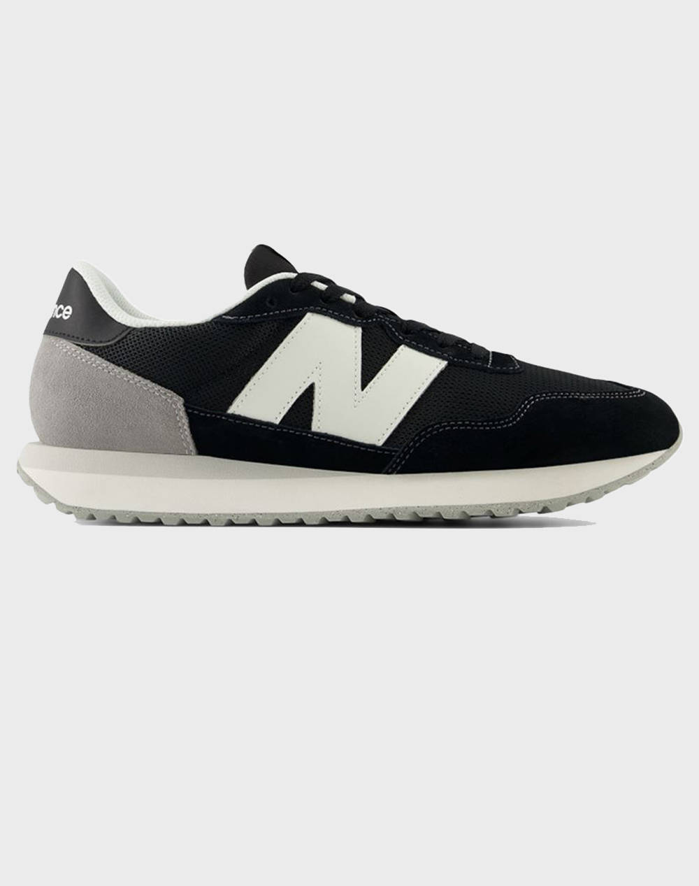 New Balance 237 Incaltaminte Classics Men Sports Shoes Shoes Black Suede,Fabric Ms237Lbk D Male Shoes Black