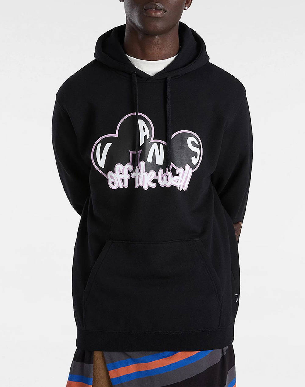 Vans Scuttle Po Men Clothes T Shirts & Sweatshirts Sweatshirts Black Cotton Vn000Hpablk1 Vnblk Male Sweatshirts Black
