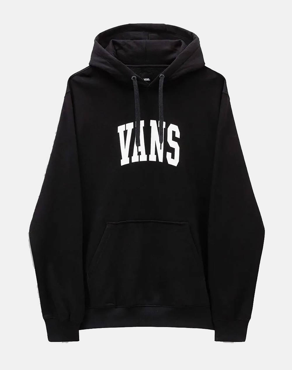 Vans Vans Arched Pullover Men Clothes T Shirts & Sweatshirts Sweatshirts Black Cotton Vn000Hnwblk1 Vnblk Male Sweatshirts Black