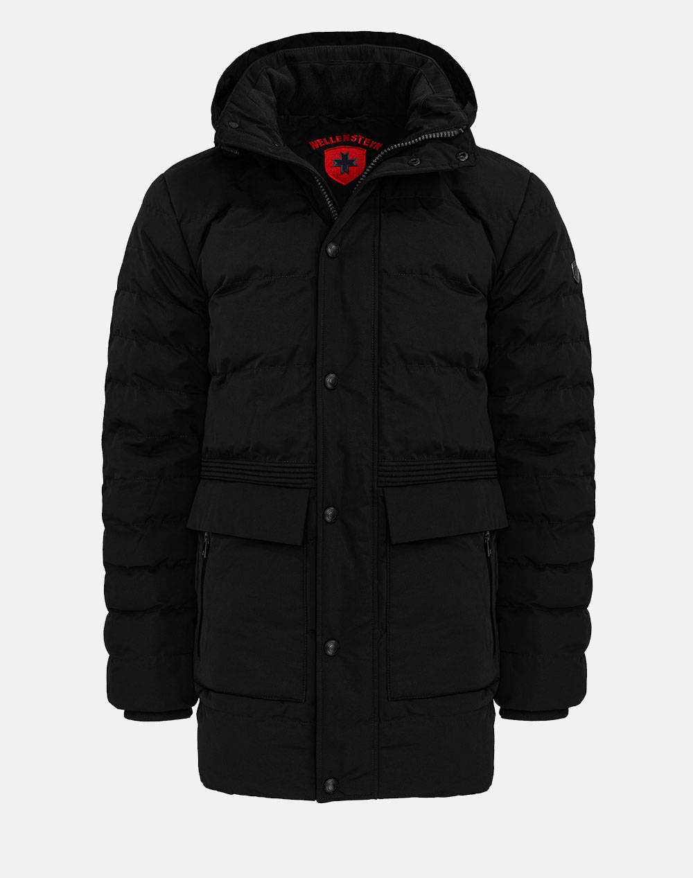 Wellensteyn Jacket Men Clothes Outerwear Jackets Black Synthetic Leva 870 Schwarz Male Jackets Black
