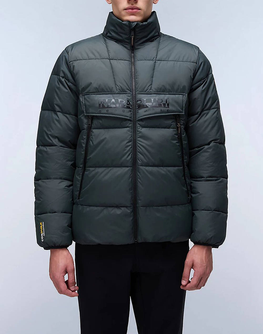 Nappijri Rf Puffer Open Men Clothes Outerwear Jackets Darkgreen Synthetic Np0A4I23 Npg1S Male Jackets Green