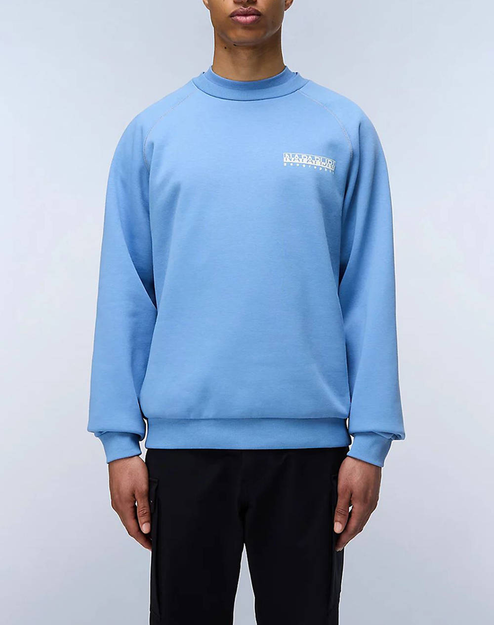 B Rollin C Papers Men Clothes T Shirts & Sweatshirts Sweatshirts Blue Cotton,Synthetic Np0A4Hzz Npi82 Male Sweatshirts Blue